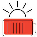 schéma d'un soleil. 